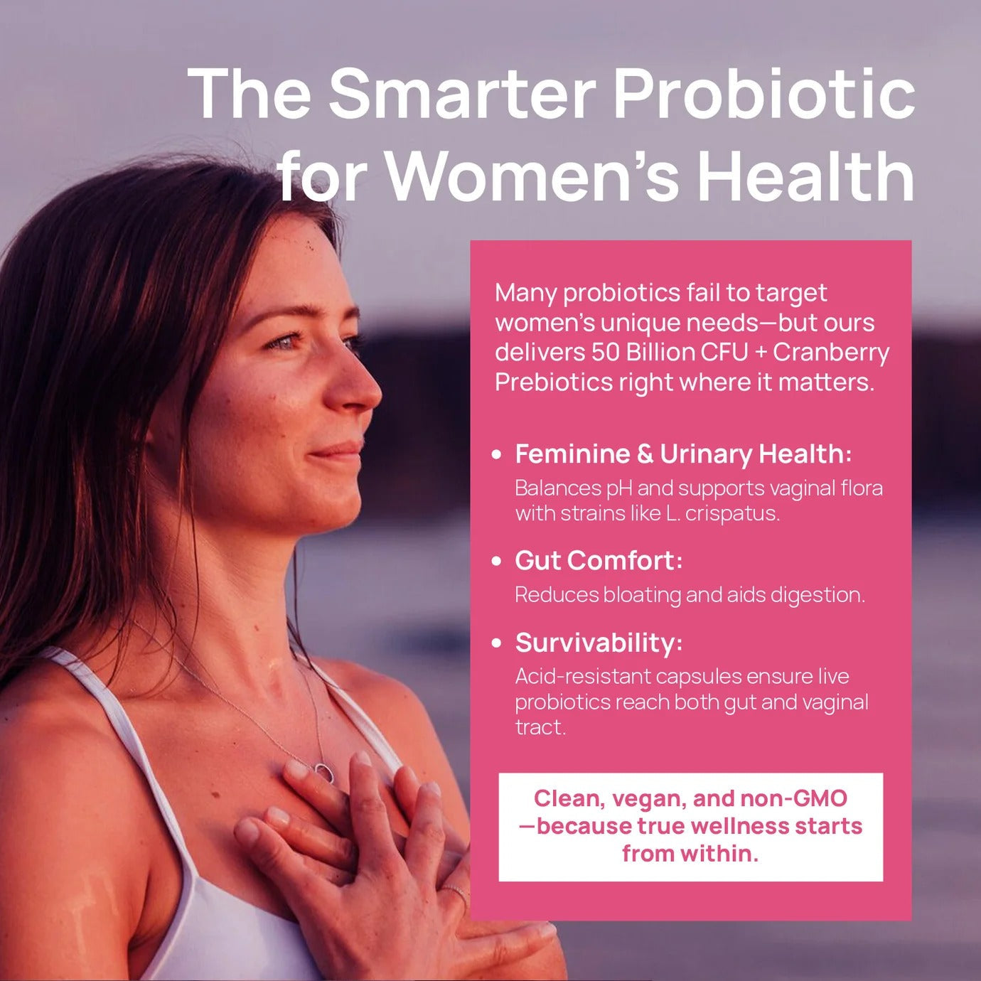 Selerb Probiotics for Women – 60 Capsules 2 Bottles -(60 Servings)