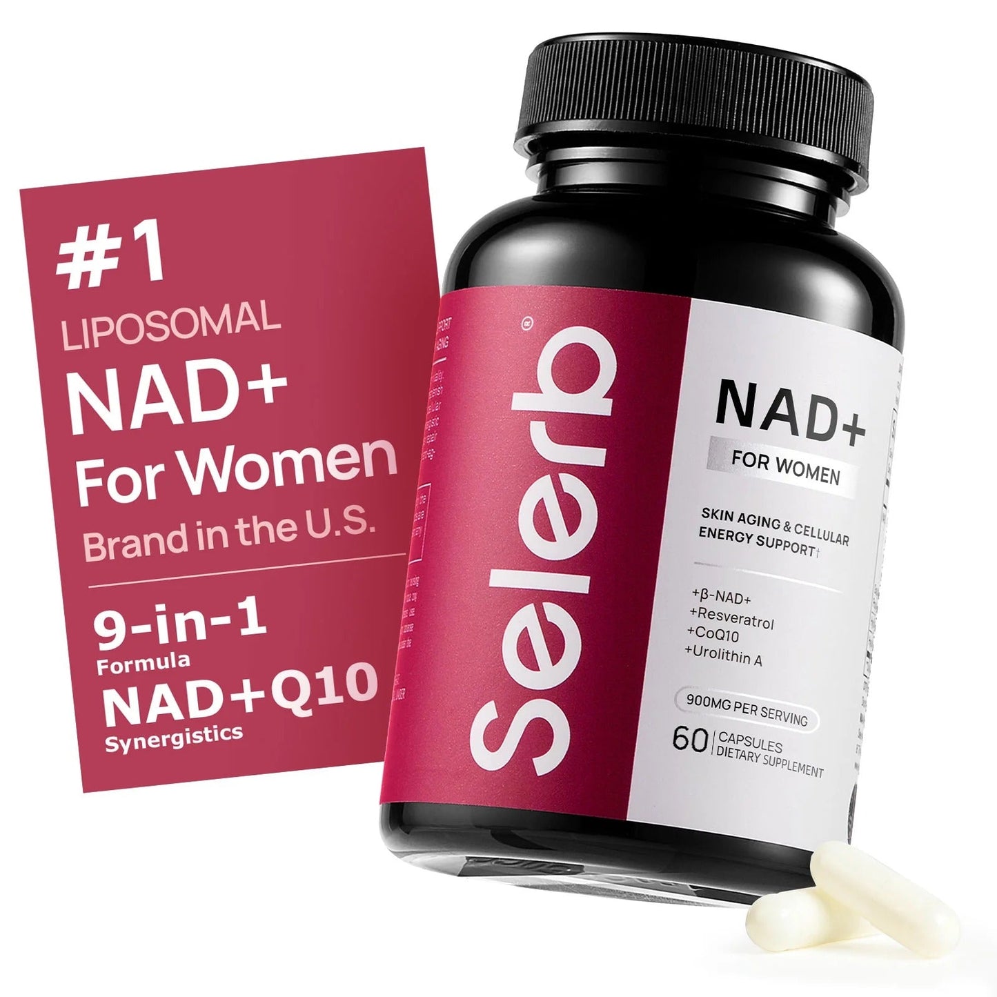 Selerb Probiotics for Women – 60 Capsules 2 Bottles -(60 Servings)